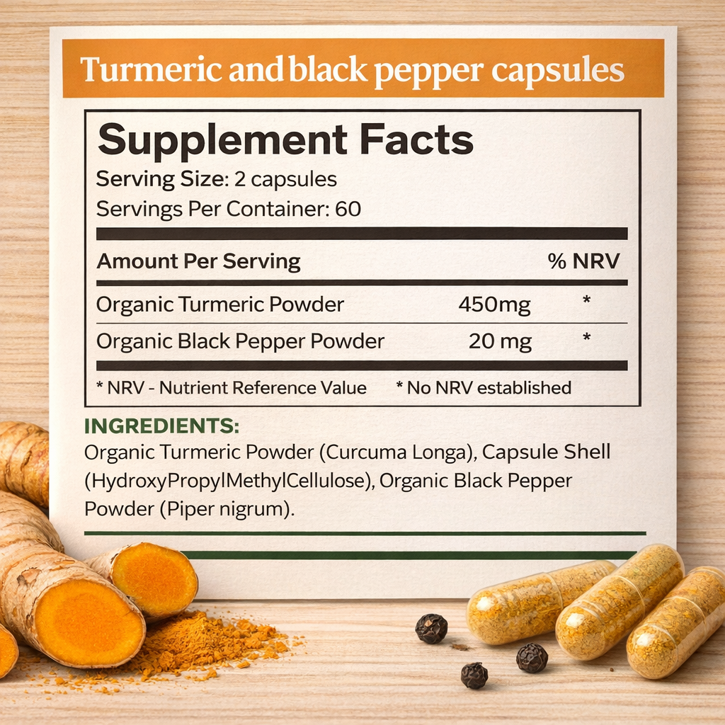 Turmeric & Black Pepper